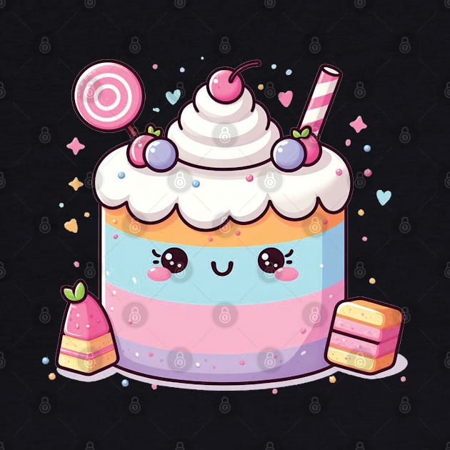 Kawaii Cake by The Art-Mart